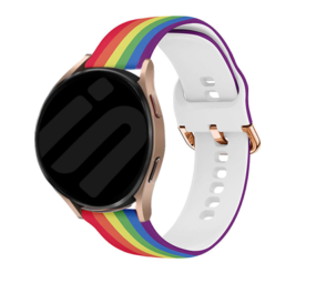 Strap-it Bracelet silicone Taste the Rainbow Samsung Galaxy Watch 7 - 40mm
