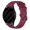 Strap-it Strap-it Bracelet silicone de luxe Samsung Galaxy Watch 7 - 40mm (rouge vin) Strap-it Strap-it Bracelet silicone de luxe Samsung Galaxy Watch 7 - 40mm (rouge vin)