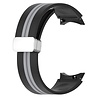 Strap-it Strap-it Bracelet sport magnétique Samsung Galaxy Watch 7 - 40mm (noir/gris) Strap-it Strap-it Bracelet sport magnétique Samsung Galaxy Watch 7 - 40mm (noir/gris)