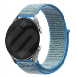 Strap-it Bracelet nylon Samsung Galaxy Watch 7 - 40mm (bleu) Strap-it Bracelet nylon Samsung Galaxy Watch 7 - 40mm (bleu)