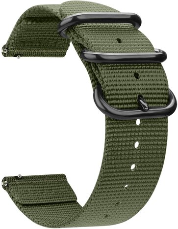 Strap-it Strap-it Bracelet nylon á boucle Samsung Galaxy Watch 7 - 40mm (vert) Strap-it Strap-it Bracelet nylon á boucle Samsung Galaxy Watch 7 - 40mm (vert)