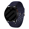 Strap-it Strap-it Bracelet silicone avec trous Samsung Galaxy Watch 7 - 40mm (bleu foncé) Strap-it Strap-it Bracelet silicone avec trous Samsung Galaxy Watch 7 - 40mm (bleu foncé)