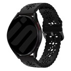 Strap-it Strap-it Bracelet silicone avec motif Samsung Galaxy Watch 7 - 40mm (noir)