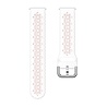 Strap-it Strap-it Bracelet silicone avec motif Samsung Galaxy Watch 7 - 40mm (blanc/rose) Strap-it Strap-it Bracelet silicone avec motif Samsung Galaxy Watch 7 - 40mm (blanc/rose)