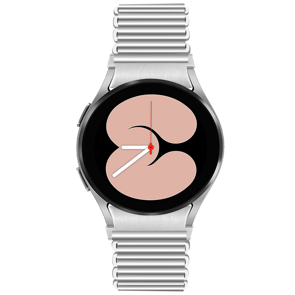 Strap-it Strap-it Bracelet acier loop Samsung Galaxy Watch 7 - 40mm (argent) Strap-it Strap-it Bracelet acier loop Samsung Galaxy Watch 7 - 40mm (argent)