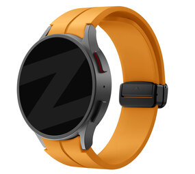 Bandz Bandz Bracelet silicone avec D-Buckle Samsung Galaxy Watch 7 - 40mm (jaune)