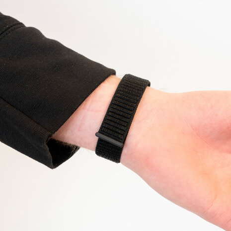 Strap-it Strap-it Bracelet nylon 'One Push' Samsung Galaxy Watch 7 - 40mm (noir)