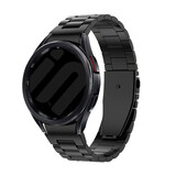 Strap-it Bracelet acier 'One Push' Samsung Galaxy Watch 7 - 40mm (noir)
