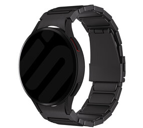 Strap-it Bracelet titane 'One Push' Samsung Galaxy Watch 7 - 40mm (noir)