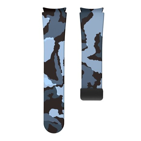 Strap-it Strap-it Bracelet magnetique Grey Camo Samsung Galaxy Watch 7 - 44mm