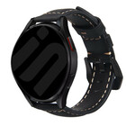Strap-it Strap-it Bracelet cuir Samsung Galaxy Watch 7 - 44mm (noir)