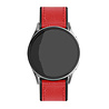 Strap-it Strap-it Bracelet cuir hybride Samsung Galaxy Watch 7 - 44mm (rouge)