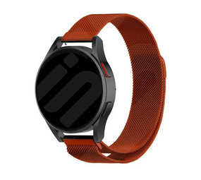 Strap-it Bracelet Milanais Samsung Galaxy Watch 7 - 44mm (rouge) Strap-it Bracelet Milanais Samsung Galaxy Watch 7 - 44mm (rouge)