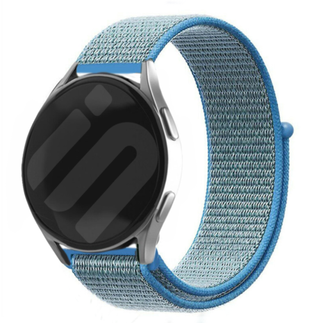 Strap-it Strap-it Bracelet nylon Samsung Galaxy Watch 7 - 44mm (bleu)