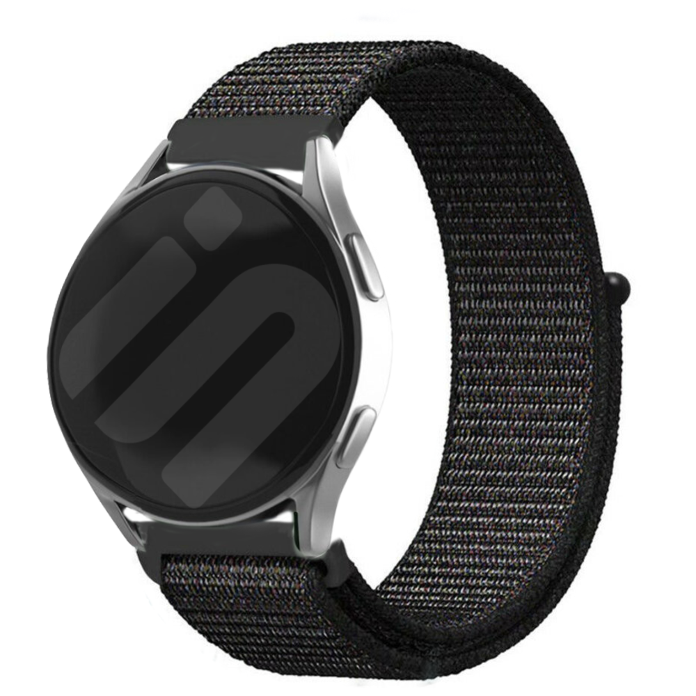 Strap-it Strap-it Bracelet nylon Samsung Galaxy Watch 7 - 44mm (noir)