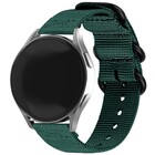 Strap-it Strap-it Bracelet nylon á boucle Samsung Galaxy Watch 7 - 44mm (vert foncé)