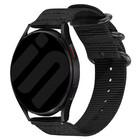 Strap-it Strap-it Bracelet nylon á boucle Samsung Galaxy Watch 7 - 44mm (noir)