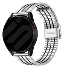 Strap-it Strap-it Bracelet acier de luxe Samsung Galaxy Watch 7 - 44mm (argent/noir)