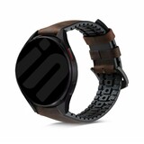 Strap-it Bracelet cuir / silicone Samsung Galaxy Watch 7 - 44mm (marrón)