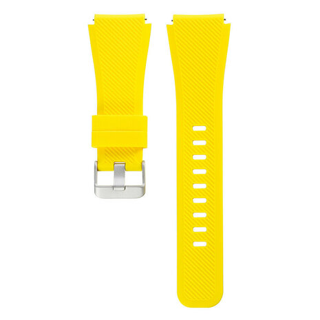 Strap-it Strap-it Bracelet silicone Samsung Galaxy Watch 7 - 44mm (jaune)