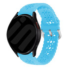 Strap-it Strap-it Bracelet silicone avec motif Samsung Galaxy Watch 7 - 44mm (bleu clair)
