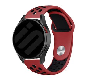 Strap-it Bracelet sport Samsung Galaxy Watch 7 - 44mm (rouge/noir) Strap-it Bracelet sport Samsung Galaxy Watch 7 - 44mm (rouge/noir)