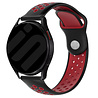Strap-it Strap-it Bracelet sport Samsung Galaxy Watch 7 - 44mm (noir/rouge) Strap-it Strap-it Bracelet sport Samsung Galaxy Watch 7 - 44mm (noir/rouge)