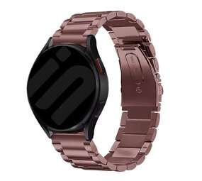 Strap-it Bracelet acier Samsung Galaxy Watch 7 - 44mm (bronze-marrón)