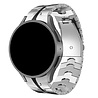 Strap-it Strap-it Bracelet acier fer Samsung Galaxy Watch 7 - 44mm (argent/noir)