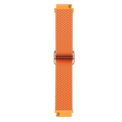 Strap-it Strap-it Bracelet tissé réglable Samsung Galaxy Watch 7 - 44mm (orange)