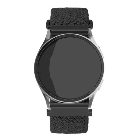 Strap-it Strap-it Bracelet tissé réglable Samsung Galaxy Watch 7 - 44mm (noir) Strap-it Strap-it Bracelet tissé réglable Samsung Galaxy Watch 7 - 44mm (noir)