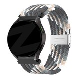Bandz Bandz Bracelet nylon tressé Samsung Galaxy Watch 7 - 44mm (noir melange)