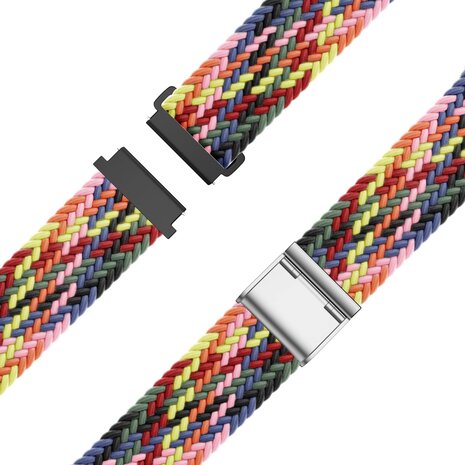Bandz Bandz Bracelet nylon tressé Samsung Galaxy Watch 7 - 44mm (coloré)
