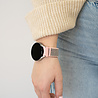 Strap-it Strap-it Bracelet nylon 'One Push' Samsung Galaxy Watch 7 - 44mm (rose) Strap-it Strap-it Bracelet nylon 'One Push' Samsung Galaxy Watch 7 - 44mm (rose)