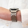 Strap-it Strap-it Bracelet titane de luxe 'One Push' Samsung Galaxy Watch 7 - 44mm (argent) Strap-it Strap-it Bracelet titane de luxe 'One Push' Samsung Galaxy Watch 7 - 44mm (argent)