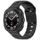 Strap-it Strap-it Bracelet silicone robuste Samsung Galaxy Watch Ultra (noir)