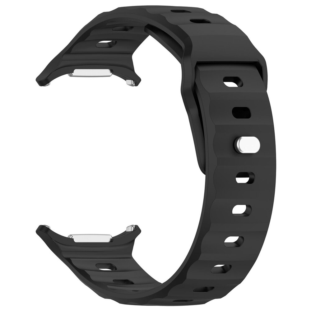 Strap-it Strap-it Bracelet silicone robuste Samsung Galaxy Watch Ultra (noir)