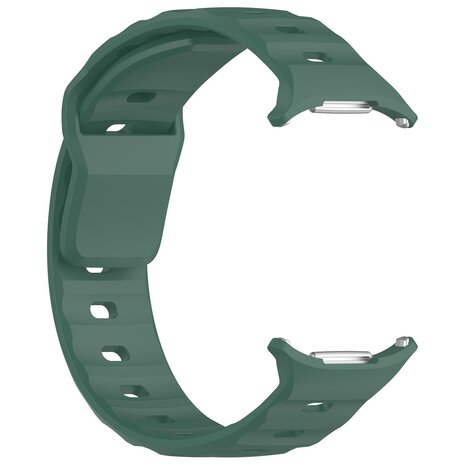 Strap-it Strap-it Bracelet silicone robuste Samsung Galaxy Watch Ultra (vert foncé)