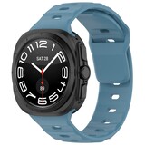 Strap-it Bracelet silicone robuste Samsung Galaxy Watch Ultra (gris bleu)