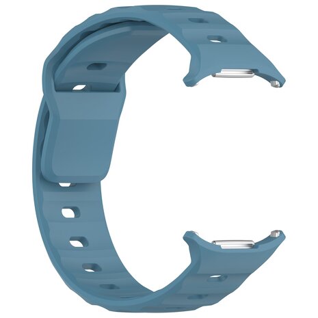 Strap-it Strap-it Bracelet silicone robuste Samsung Galaxy Watch Ultra (gris bleu)