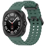 Strap-it Bracelet Océan Samsung Galaxy Watch Ultra (vert foncé)