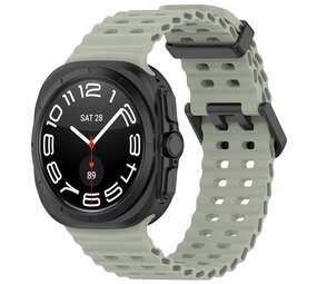 Strap-it Bracelet Océan Samsung Galaxy Watch Ultra (gris-vert) Strap-it Bracelet Océan Samsung Galaxy Watch Ultra (gris-vert)