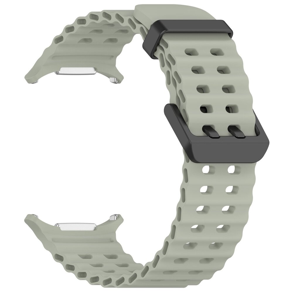 Strap-it Strap-it Bracelet Océan Samsung Galaxy Watch Ultra (gris-vert) Strap-it Strap-it Bracelet Océan Samsung Galaxy Watch Ultra (gris-vert)
