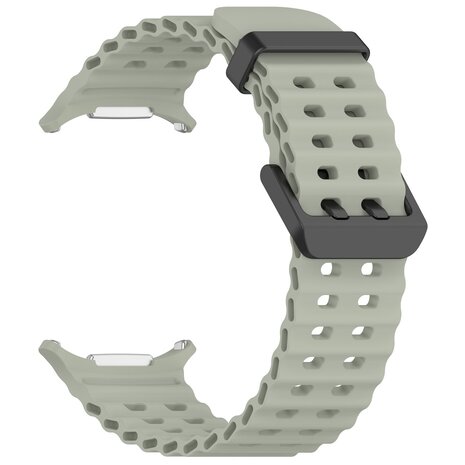 Strap-it Strap-it Bracelet Océan Samsung Galaxy Watch Ultra (gris-vert) Strap-it Strap-it Bracelet Océan Samsung Galaxy Watch Ultra (gris-vert)