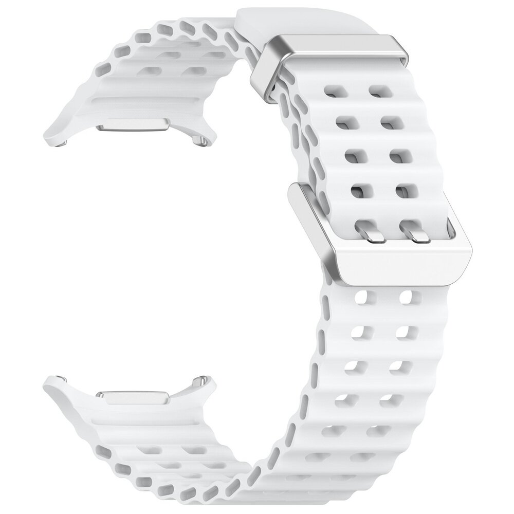 Strap-it Strap-it Bracelet Océan Samsung Galaxy Watch Ultra (blanc)