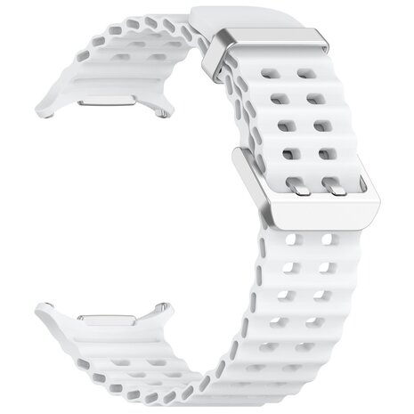 Strap-it Strap-it Bracelet Océan Samsung Galaxy Watch Ultra (blanc)