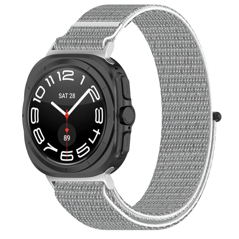 Strap-it Strap-it Bracelet nylon Samsung Galaxy Watch Ultra (coquillage) Strap-it Strap-it Bracelet nylon Samsung Galaxy Watch Ultra (coquillage)