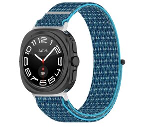 Strap-it Bracelet nylon Samsung Galaxy Watch Ultra (océan bleu)