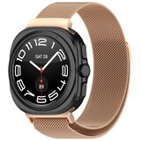 Strap-it Bracelet milanais Samsung Galaxy Watch Ultra (or rose)
