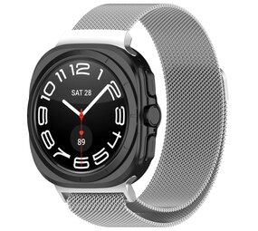 Strap-it Bracelet milanais Samsung Galaxy Watch Ultra (argent) Strap-it Bracelet milanais Samsung Galaxy Watch Ultra (argent)